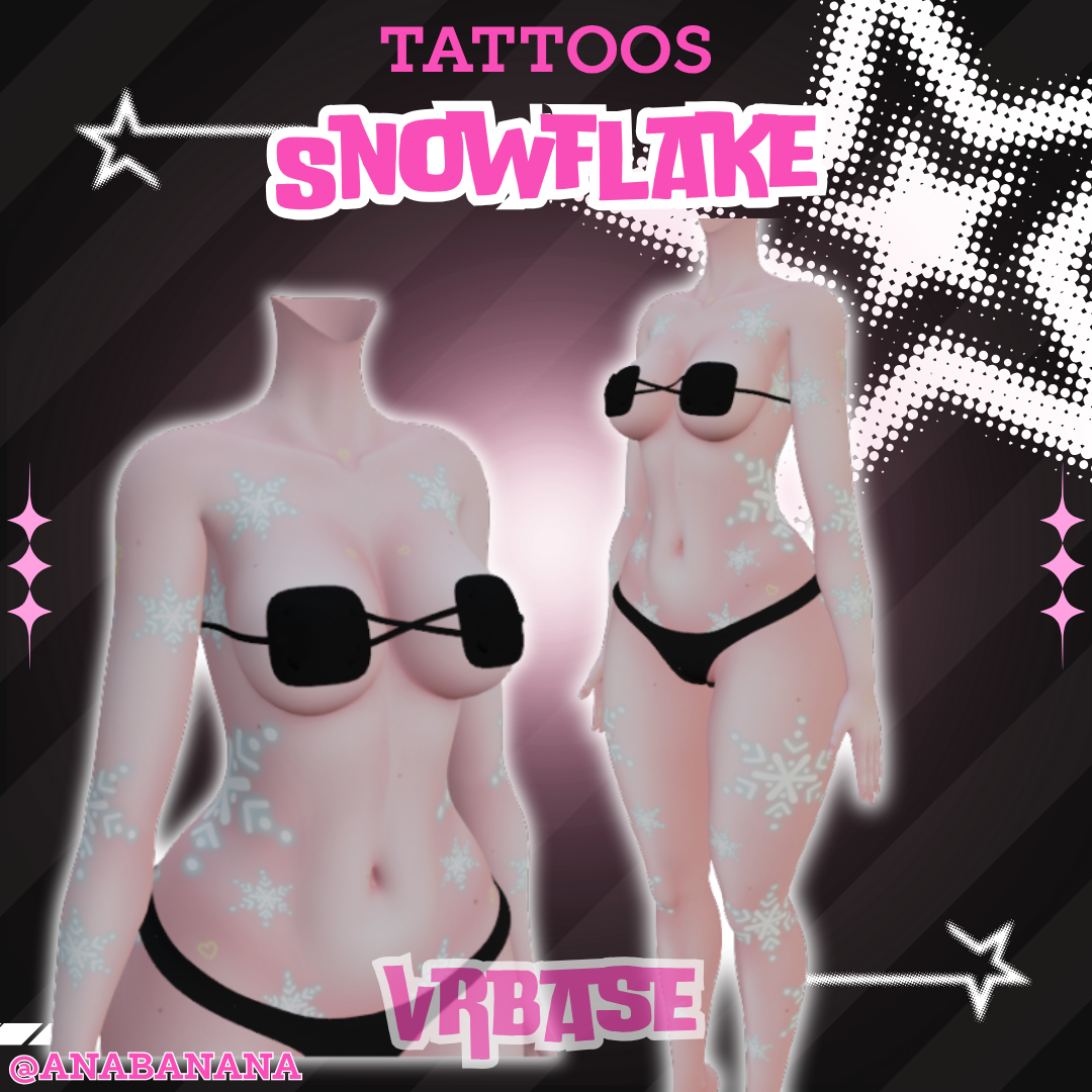 ❄️ Snowflake Tatts | Vrbase