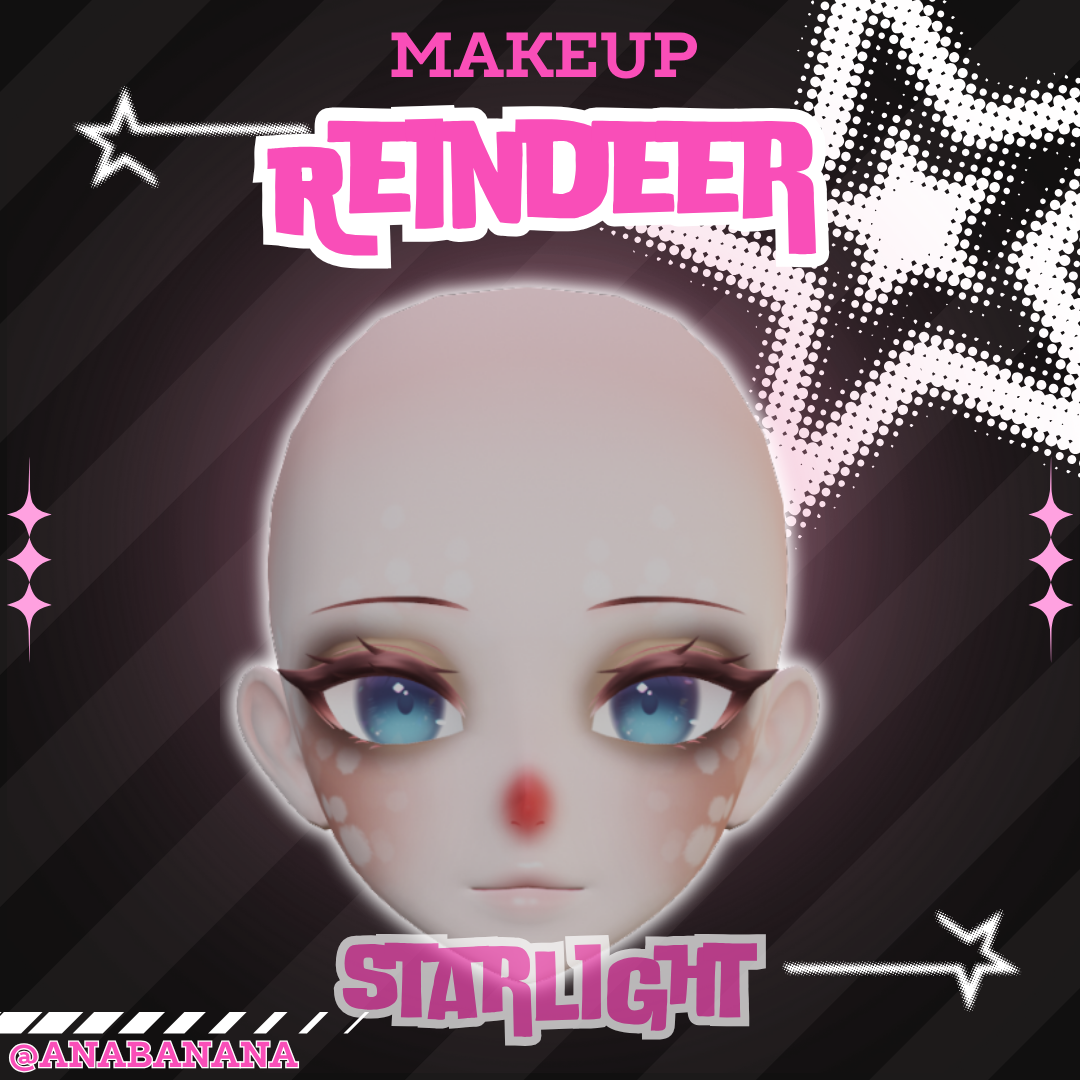 🦌Reindeer Makeup | Cici + Starlight + Kiyomi