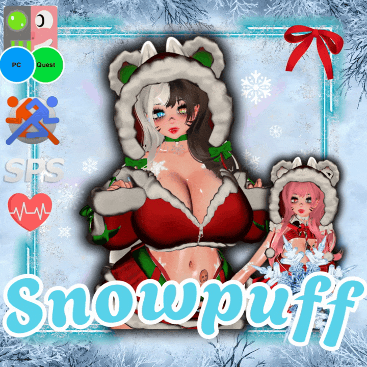 🦊 Snowpuff | Vrcft + Pc + Quest + MMD
