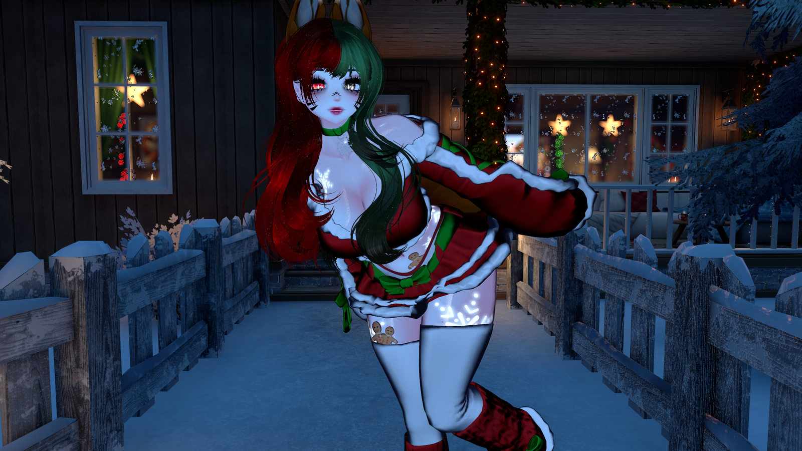 🦊 Snowpuff | Vrcft + Pc + Quest + MMD