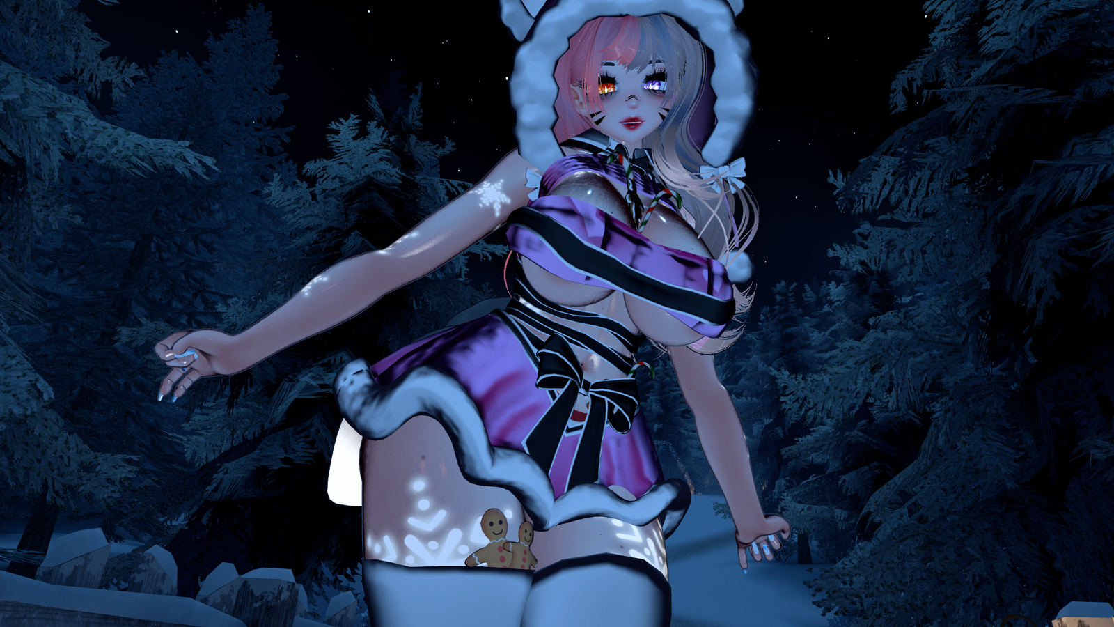 🦊 Snowpuff | Vrcft + Pc + Quest + MMD