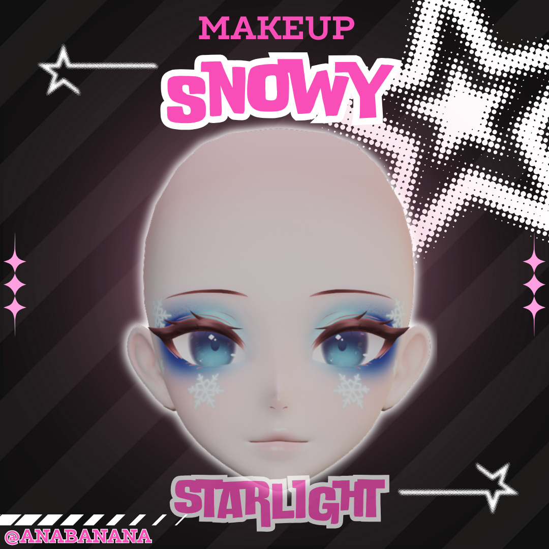 ❄️Snowflake Makeup | Cici + Starlight + Kiyomi