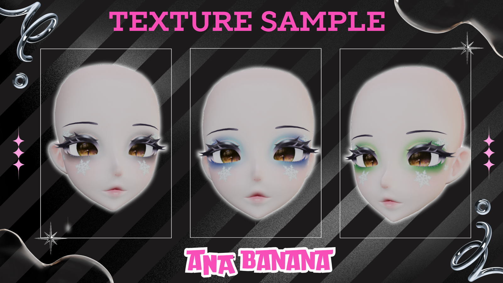 ❄️Snowflake Makeup | Cici + Starlight + Kiyomi