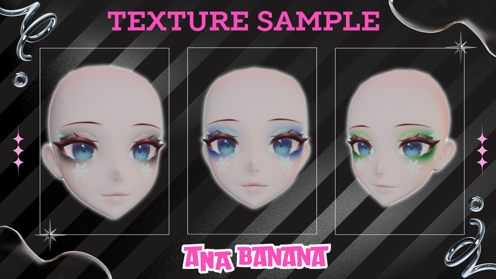 ❄️Snowflake Makeup | Cici + Starlight + Kiyomi