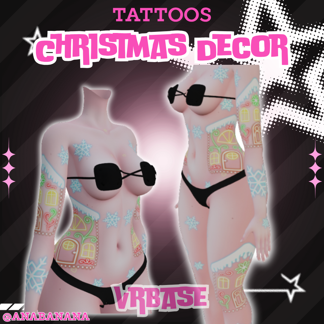 🎄Christmas Decor Tatts | Vrbase + Akii + Zinfit F/M