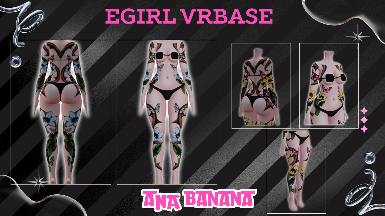 🌻Nature Lover Tatts | Vrbase + Akii + Zinfit F/M