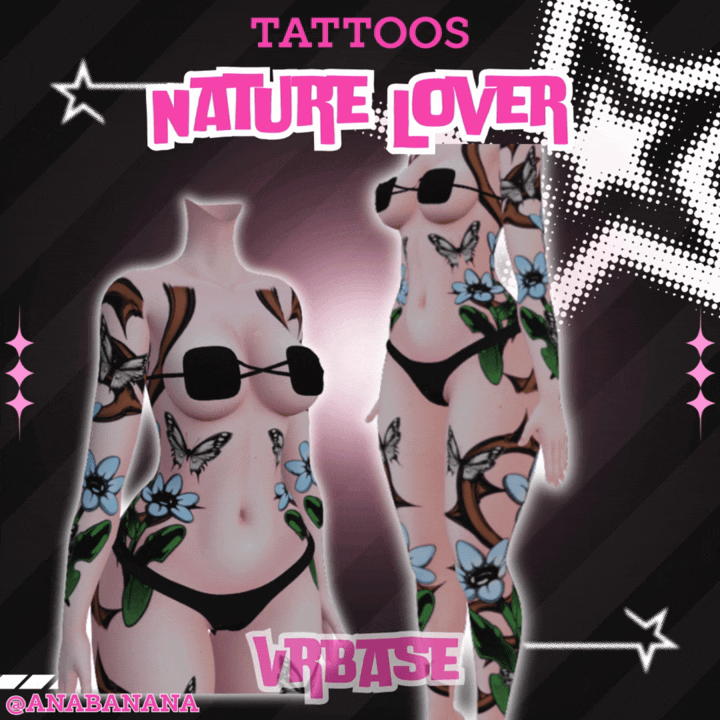 (J:)🌻Nature Lover Tatts | Vrbase + Akii + Zinfit F/M
