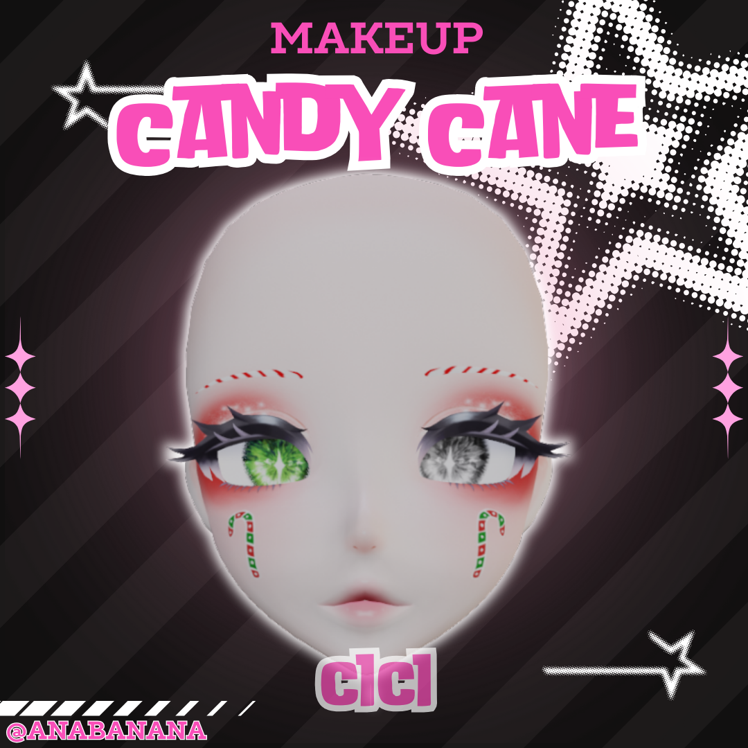 π¬Candy Cane Makeup | Cici