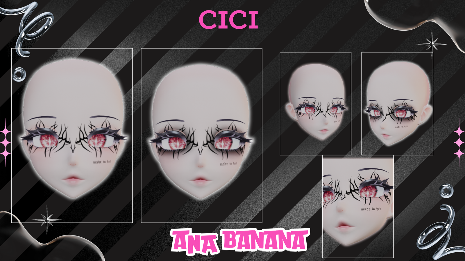 🖤Darkness Makeup | Cici