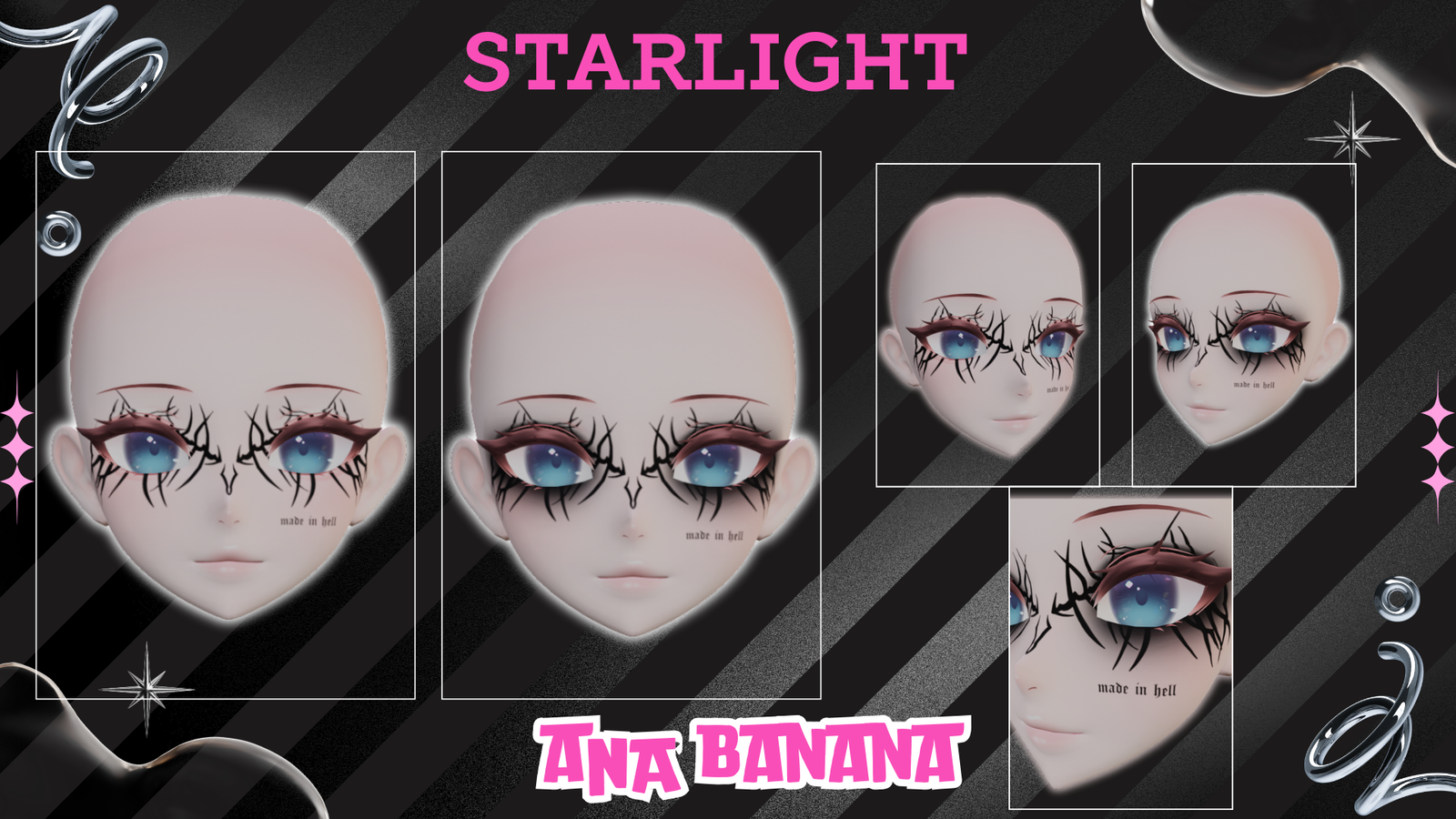 🖤Darkness Makeup | Starlight