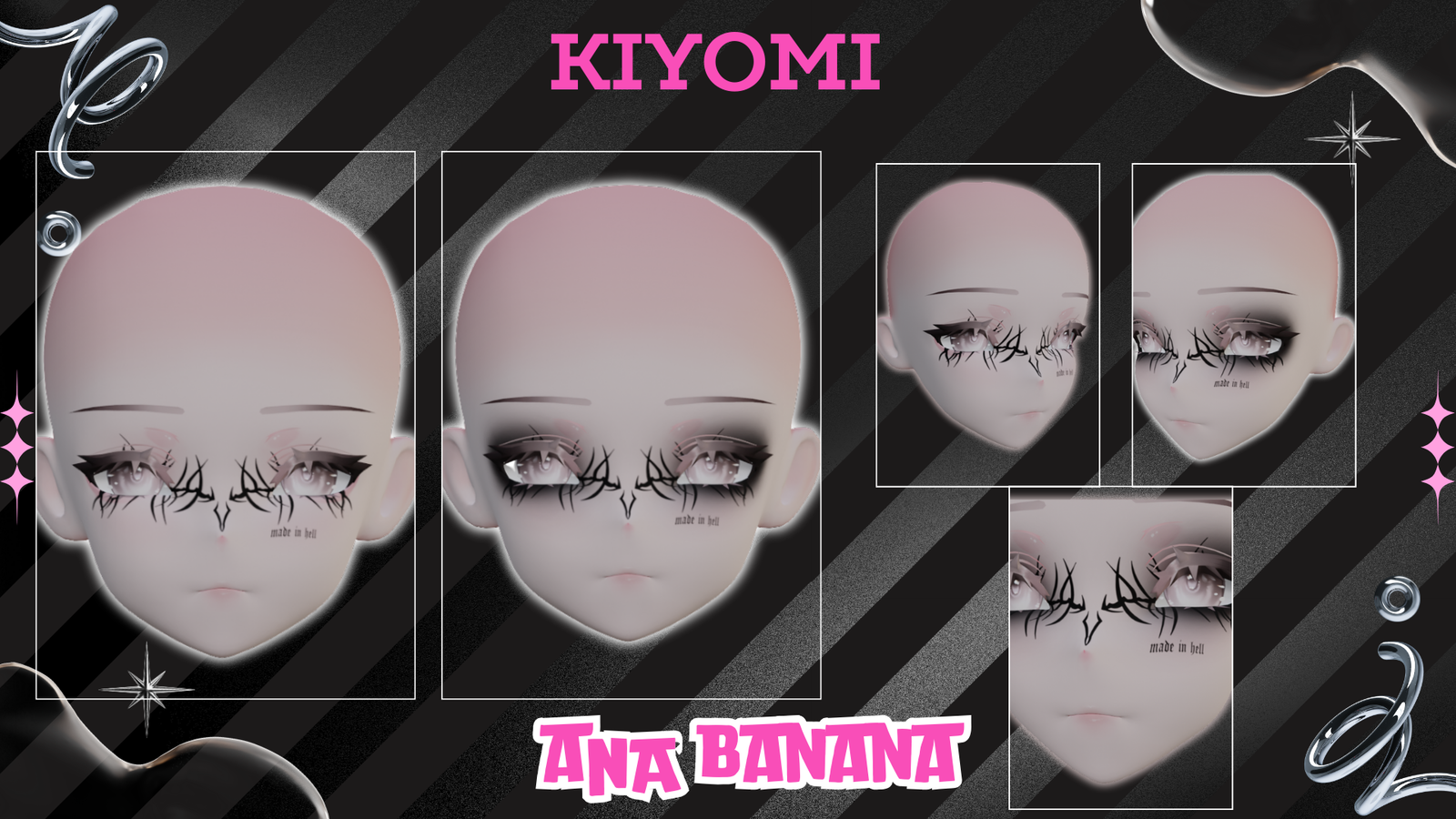 🖤Darkness Makeup |Kiyomi