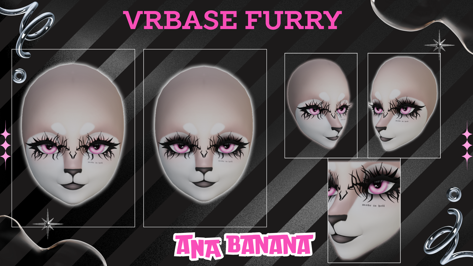 🖤Darkness Makeup | VrBase Furry