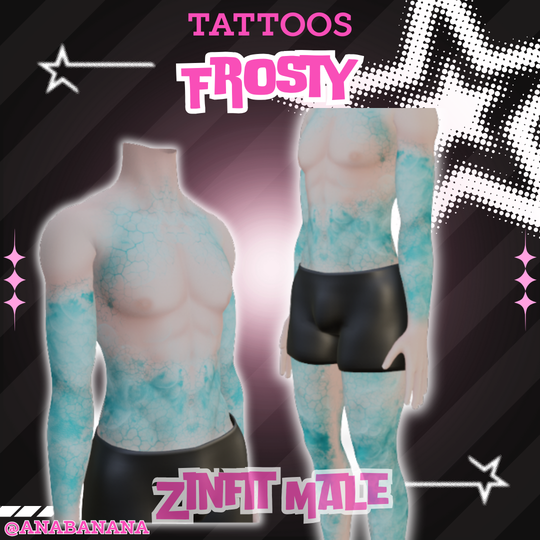 🧊 Frosty Tatts | Zinfit Male