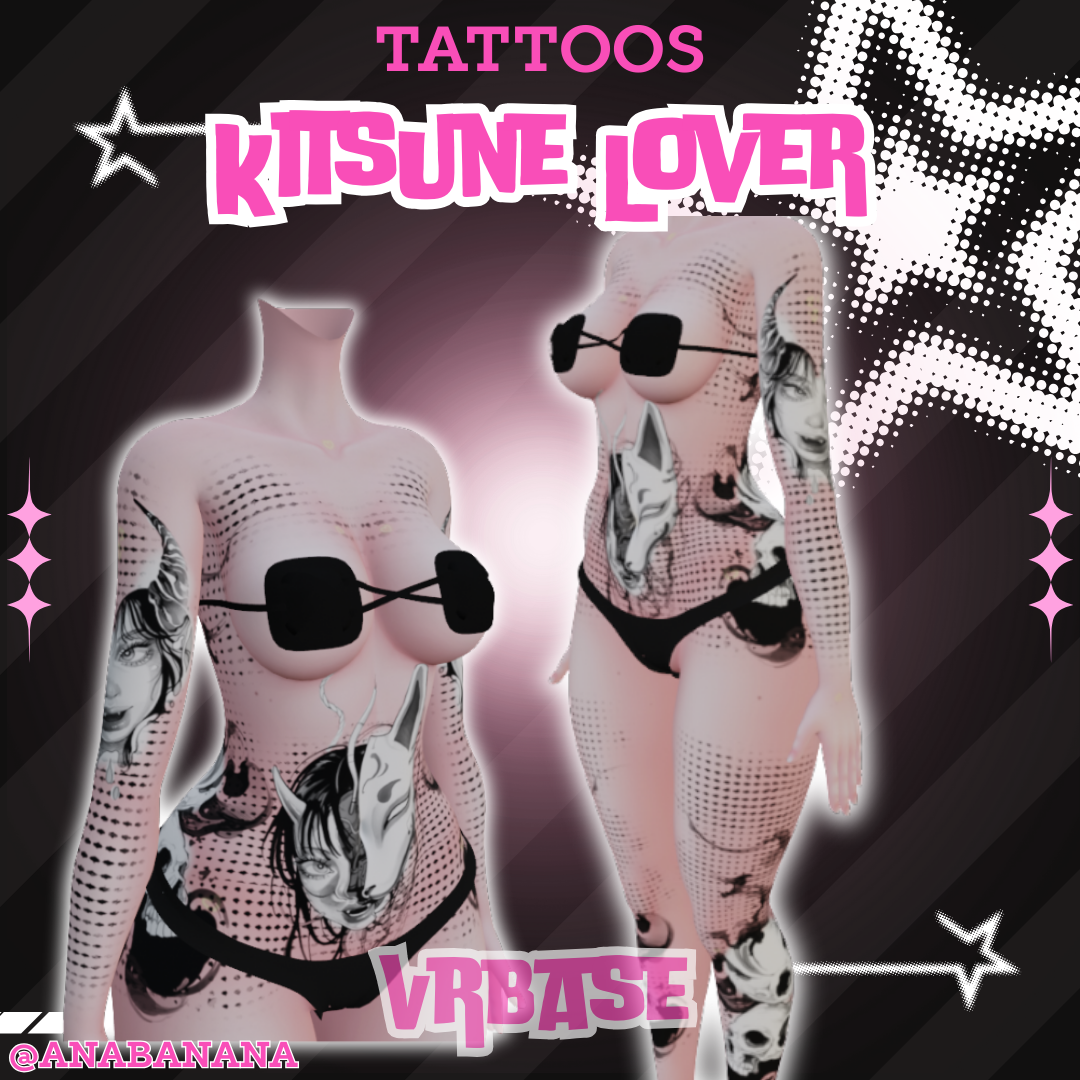 🦊 Kitsune Lover Tatts | Vrbase