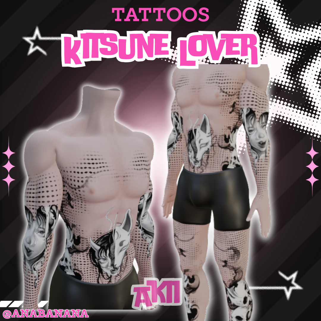 🦊 Kitsune Lover Tatts |  Akii