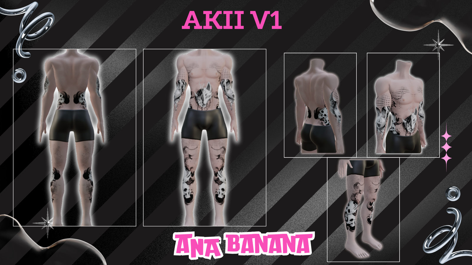 🦊 Kitsune Lover Tatts | Akii