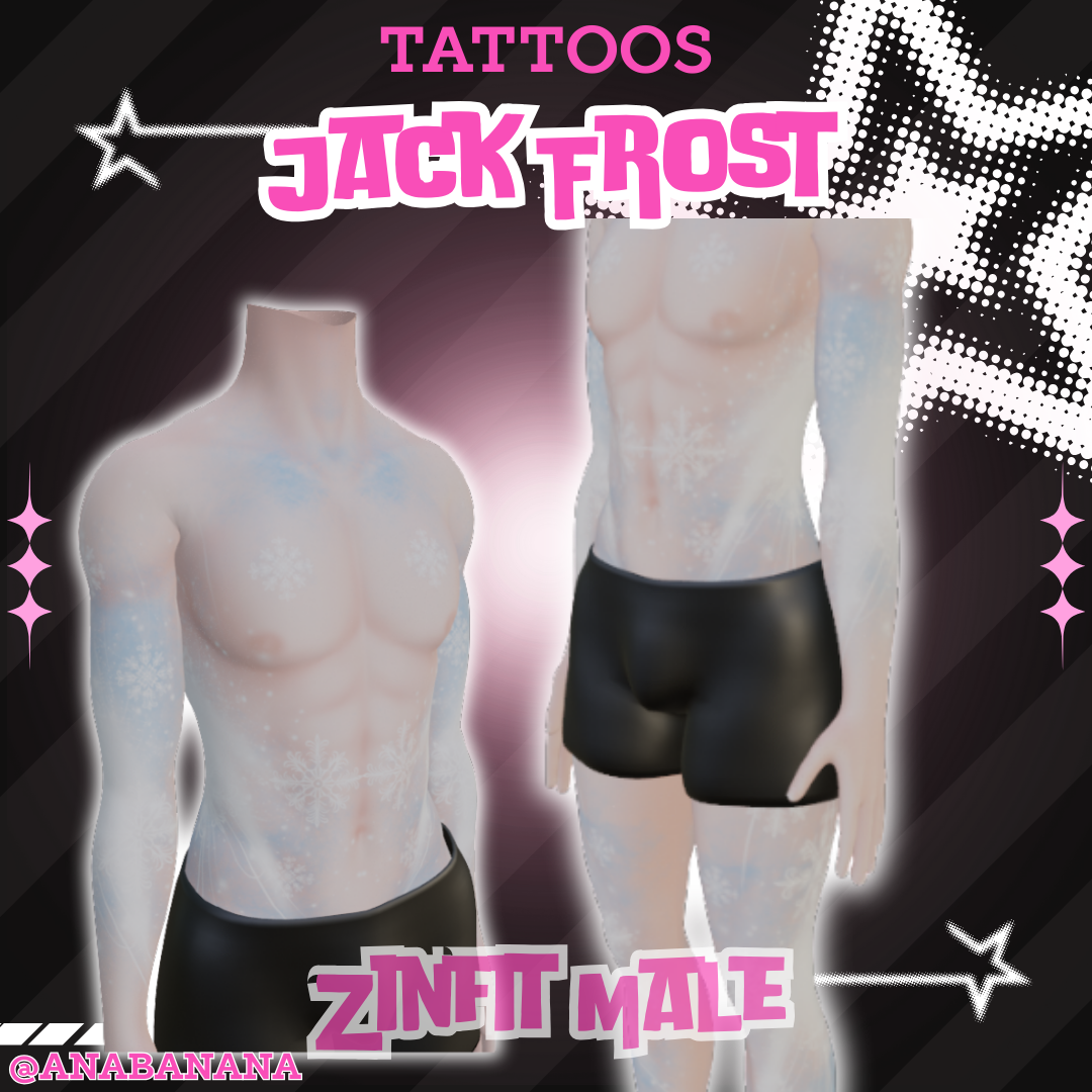 ❄️ Jack Frost Tatts | Zinfit Male