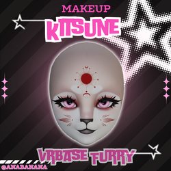 🦊Kitsune Makeup | VRB Furry