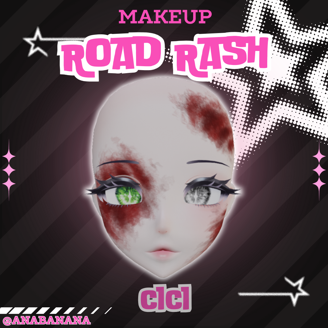 🚗 Road Rash Makeup | Cici
