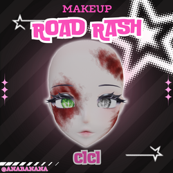 🚗 Road Rash Makeup | Cici