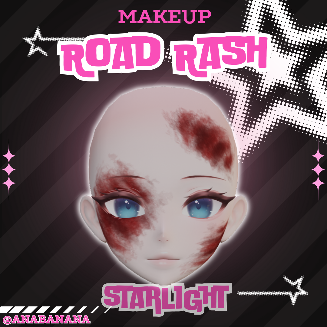 🚗 Road Rash Makeup |  Starlight