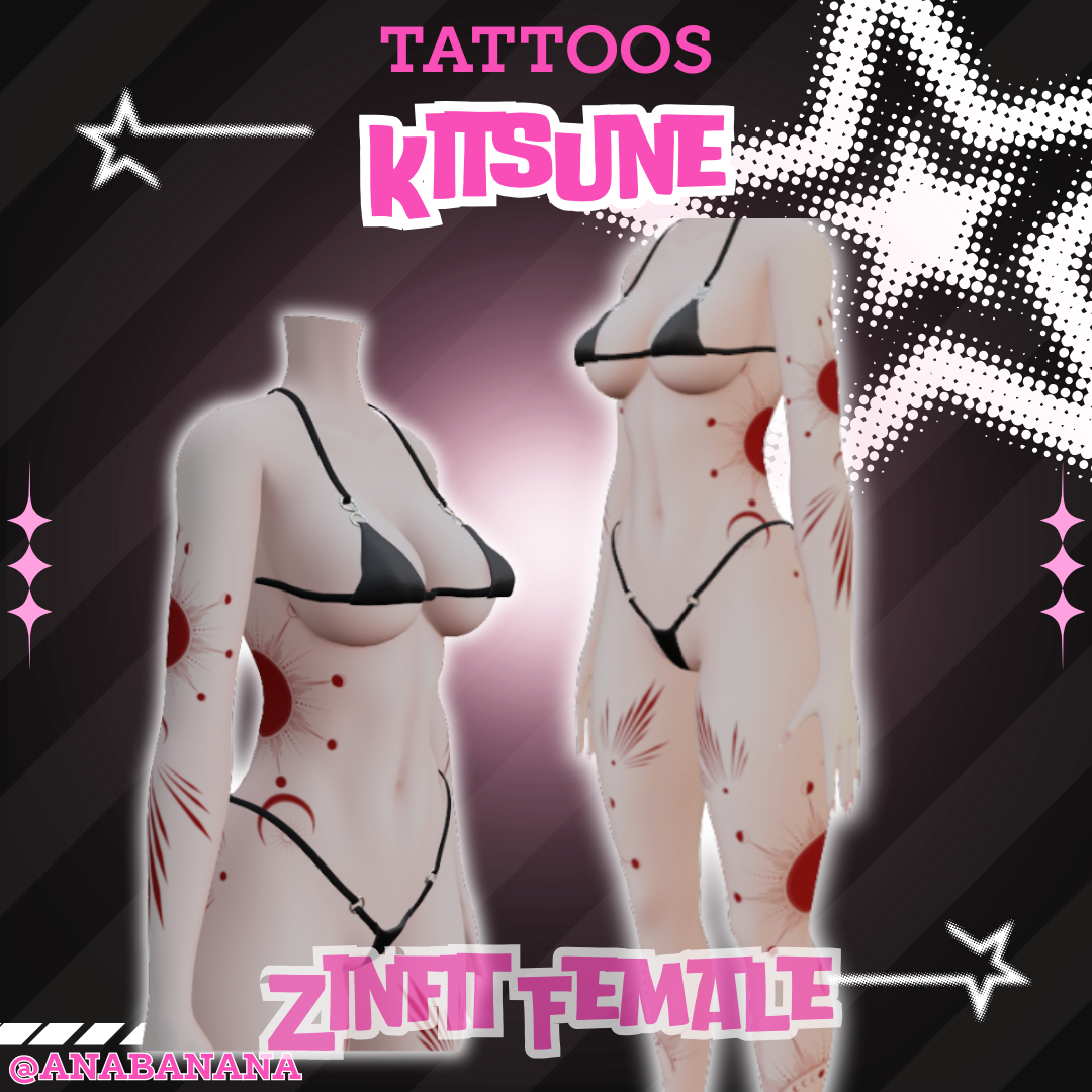 🦊 Kitsune Tatts | Zinfit Female