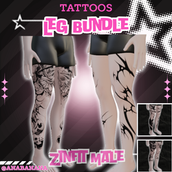 🖊️ Leg Bundle Tatts | Zinfit Male