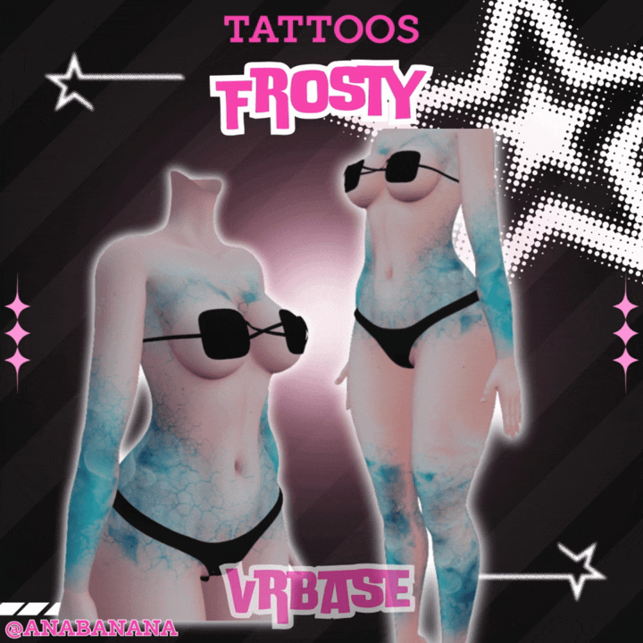 (J:) 🧊 Frosty Tatts | Vrbase + Akii + Zinfit F/M