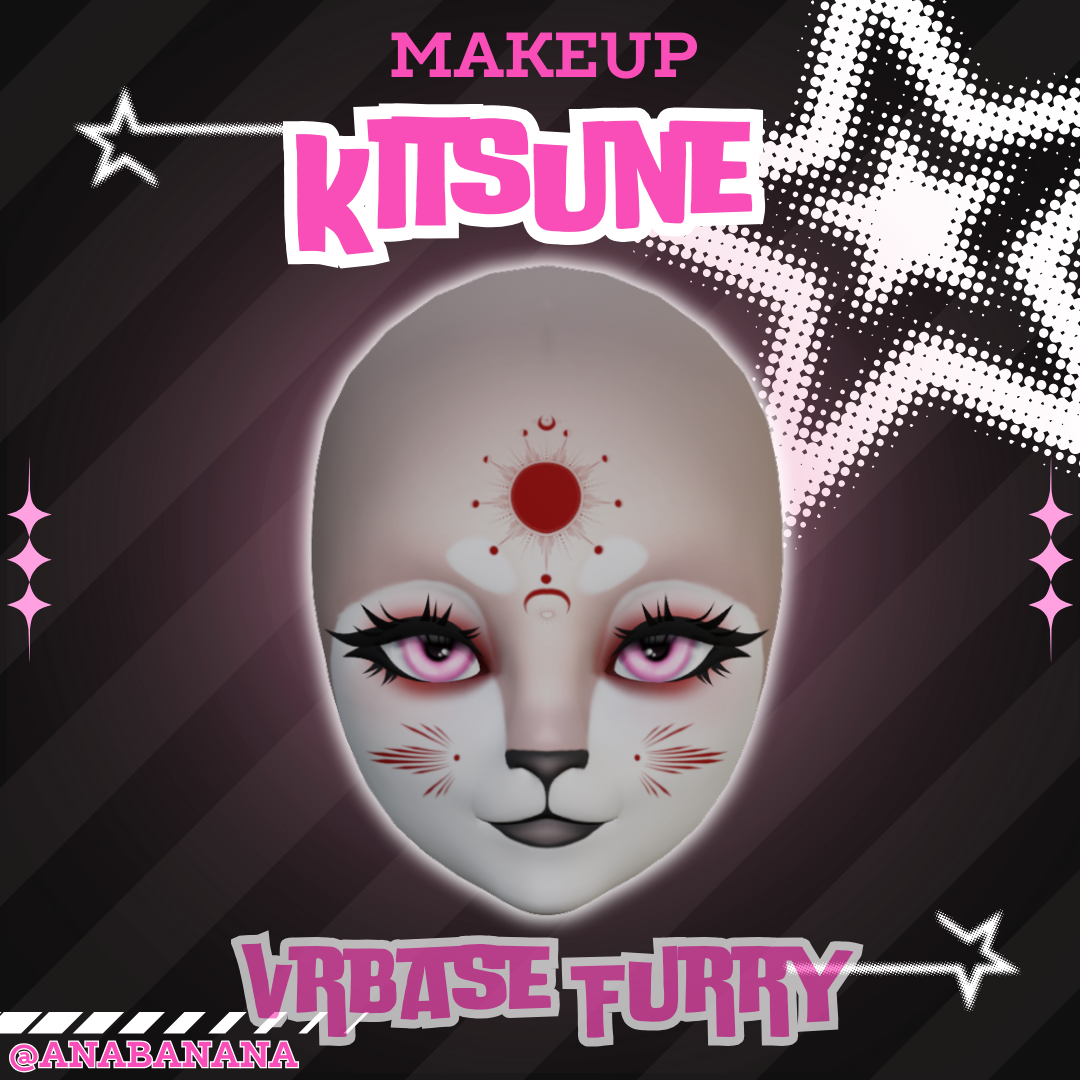 (J:) 🦊Kitsune Makeup | Cici + Starlight + Kiyomi + VRB Furry