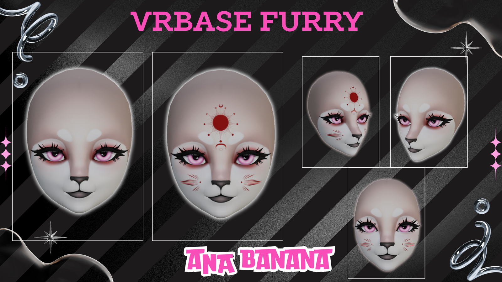 (J:) 🦊Kitsune Makeup | Cici + Starlight + Kiyomi + VRB Furry