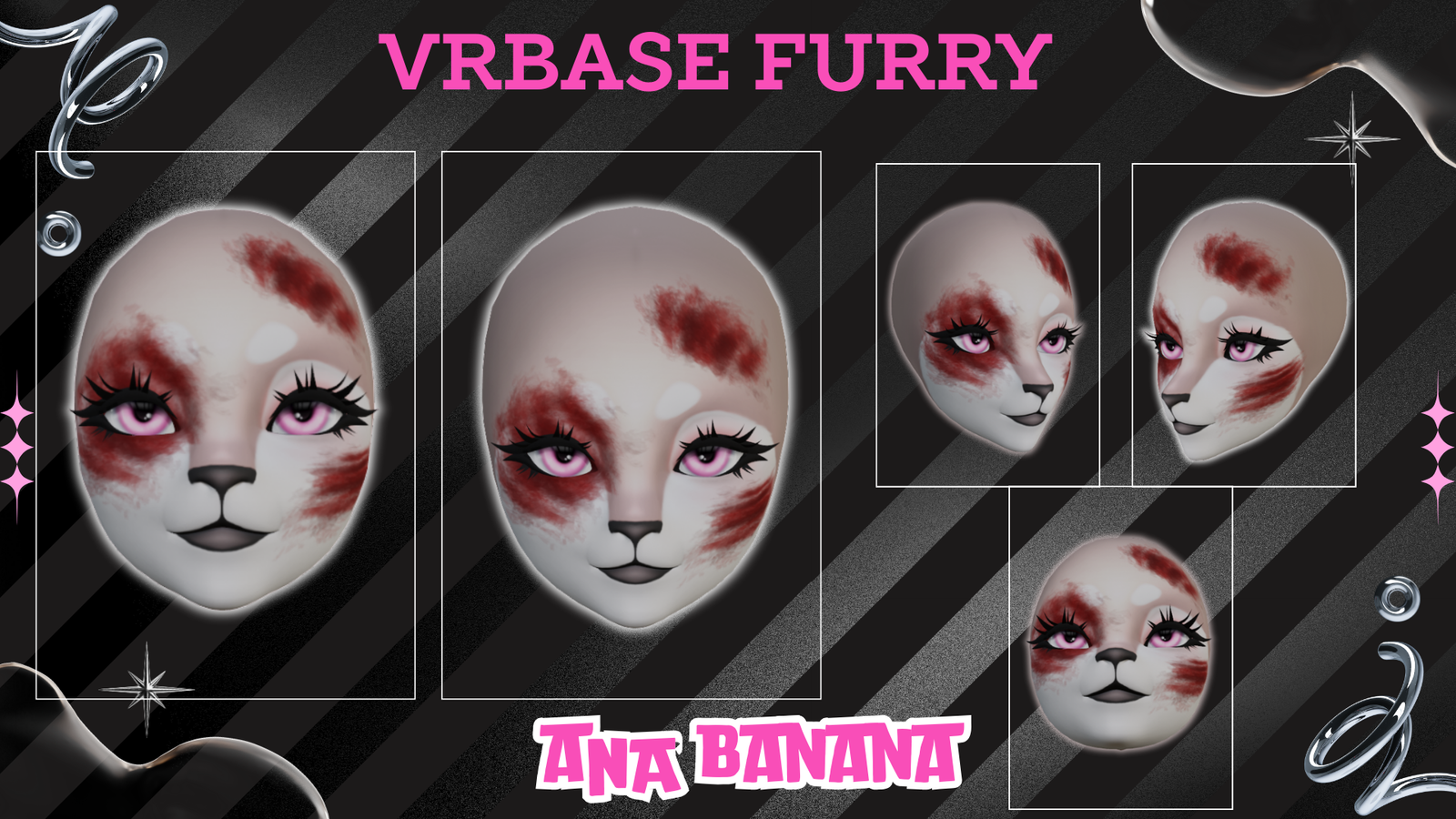 (J:) 🚗 Road Rash Makeup | Cici + Starlight + Kiyomi + VRB Furry