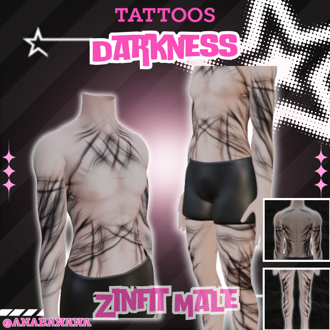 🐦‍⬛ Darkness Tatts | Zinfit Male