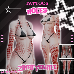 🕳️ Holes Tatts |  Zinfit Female