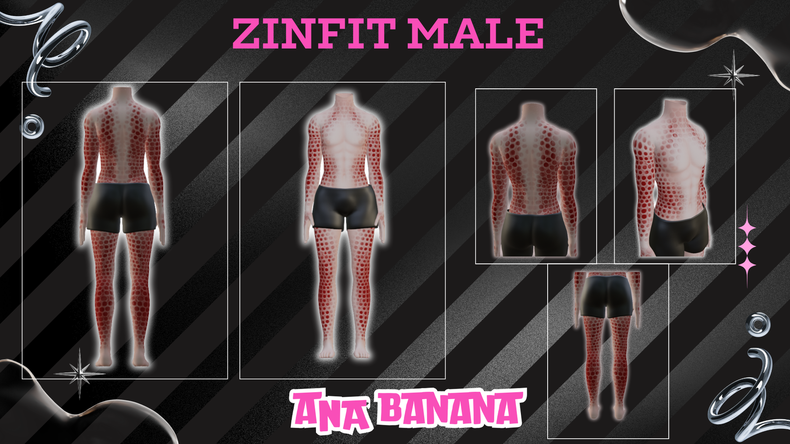 🕳️ Holes Tatts | Zinfit Male