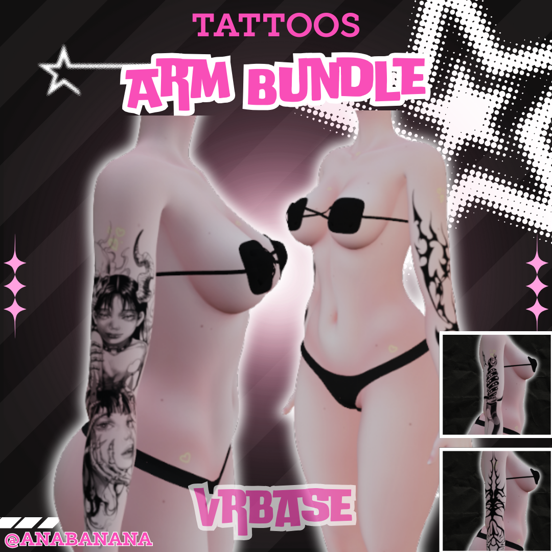 🖊️ Arm Bundle Tatts | Vrbase