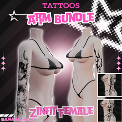 🖊️ Arm Bundle Tatts | Zinfit Female