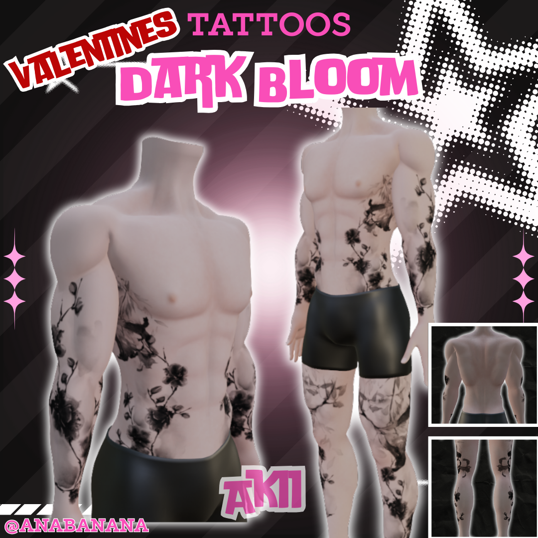 🖤 Dark Bloom Tatts | Akii 