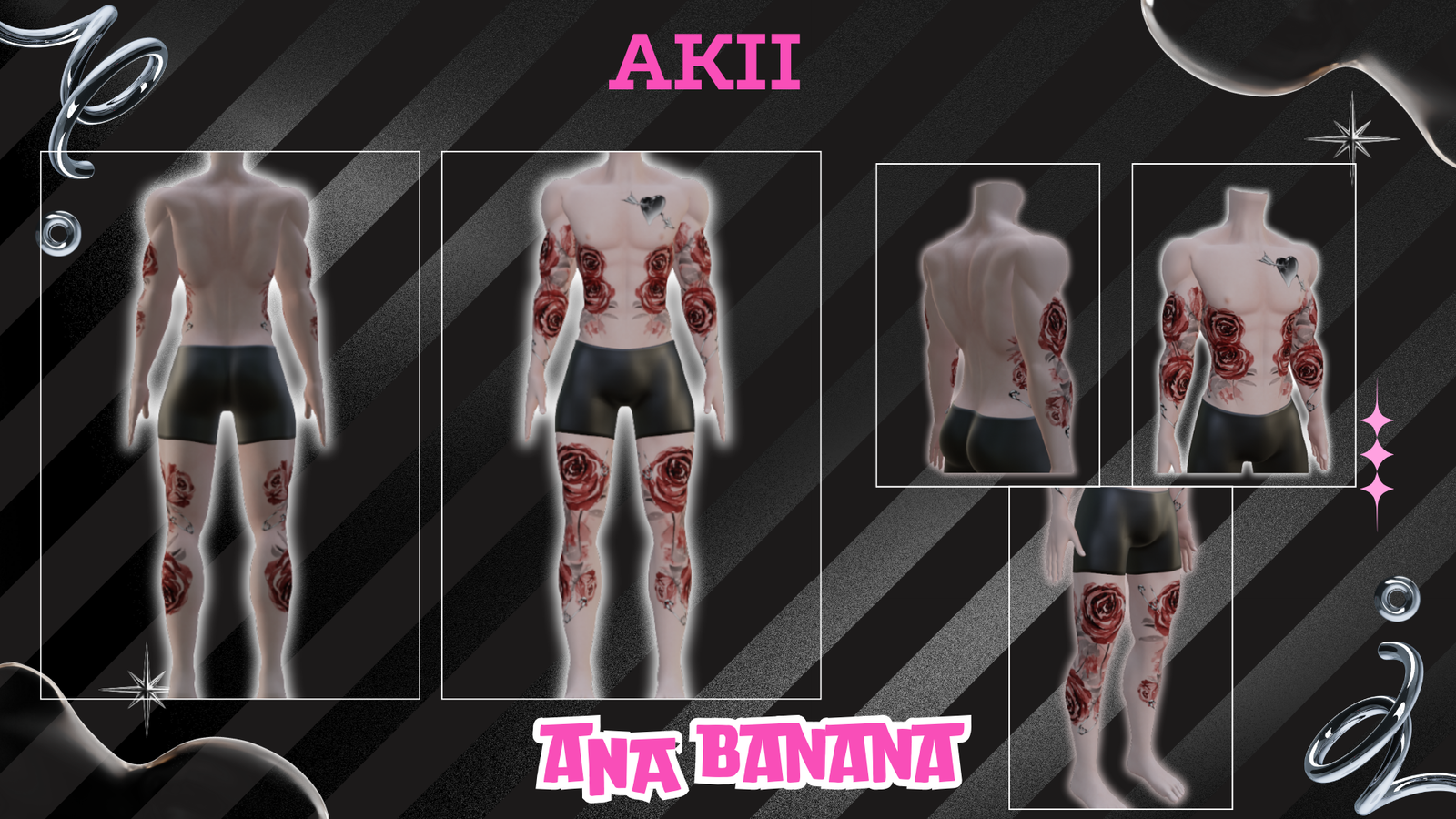 🌹 Lover Roses Tatts | Akii