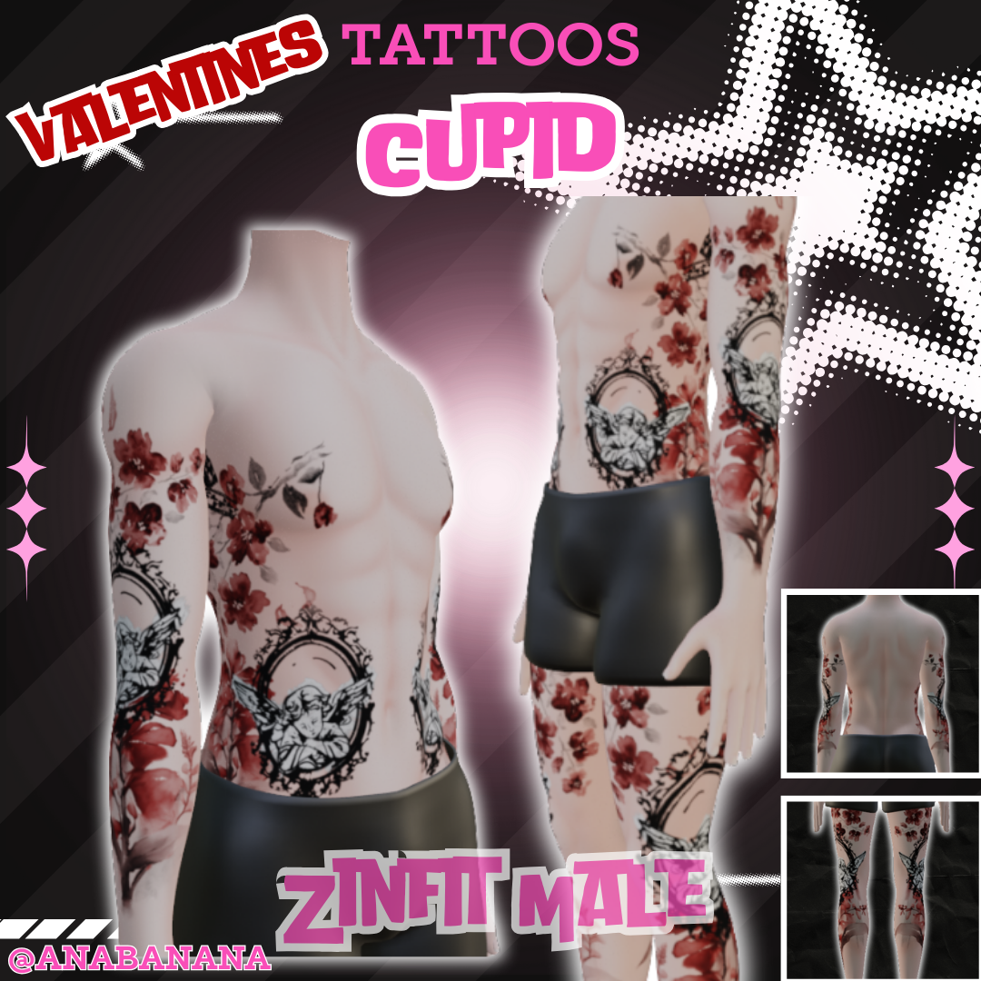 💘 Cupid Tatts | Zinfit Male