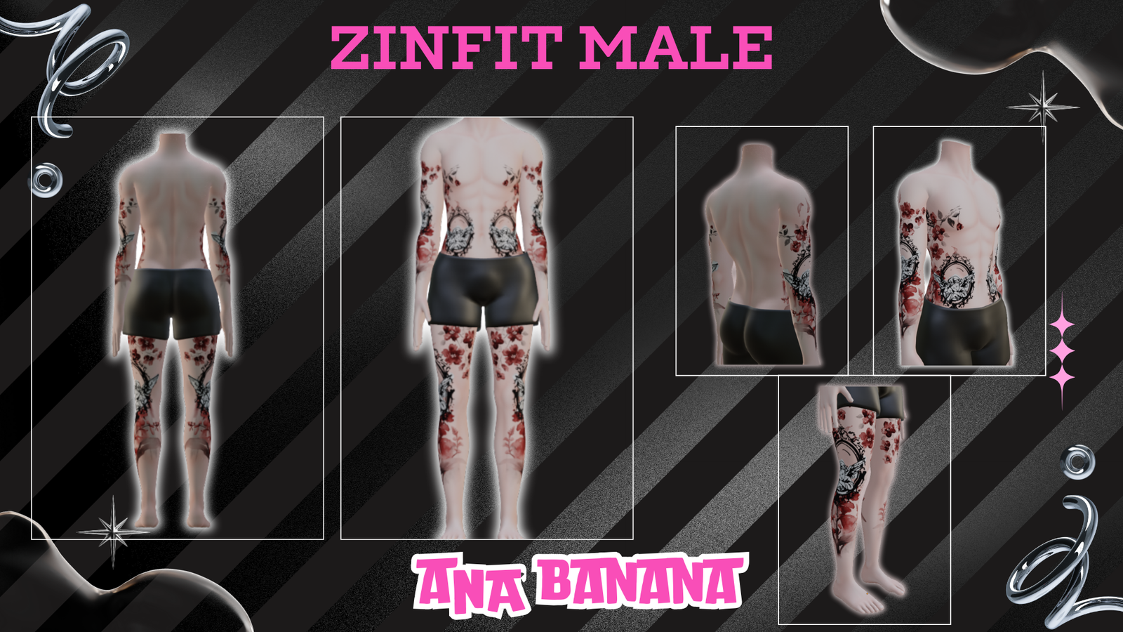 💘 Cupid Tatts | Zinfit Male