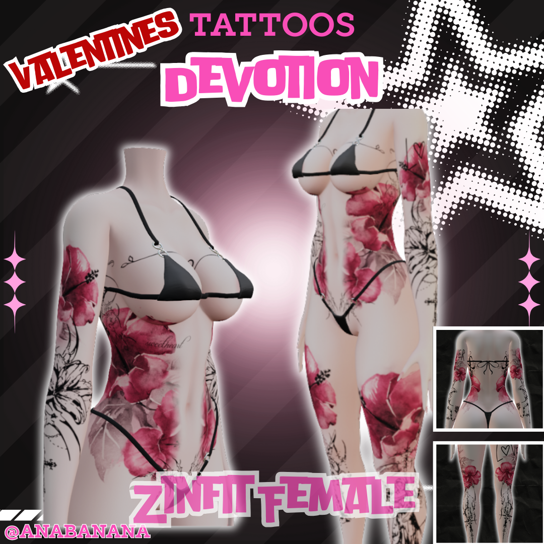 (J:) 🫀 Devotion Tatts | Vrbase + Akii + Zinfit F/M