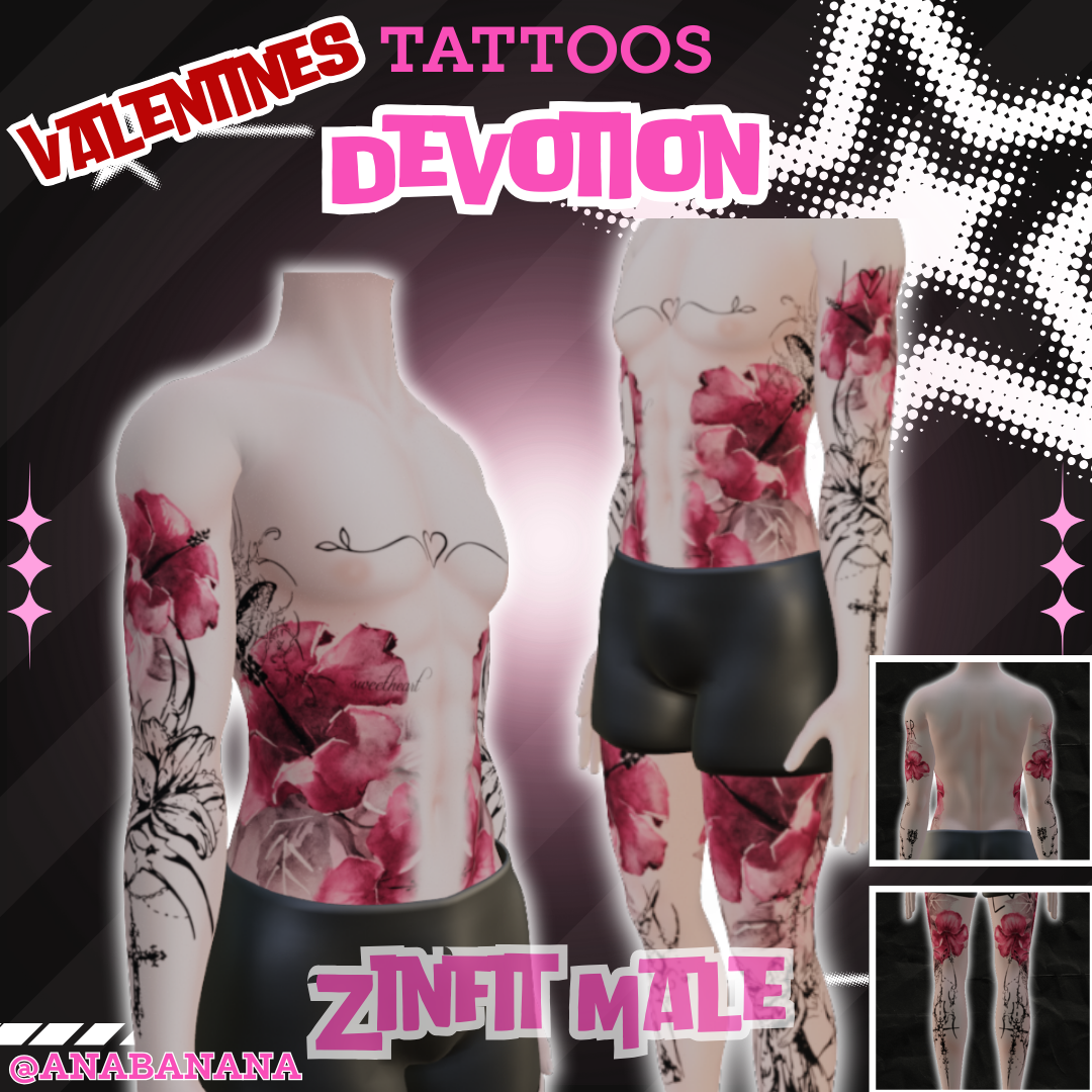 (J:) 🫀 Devotion Tatts | Vrbase + Akii + Zinfit F/M