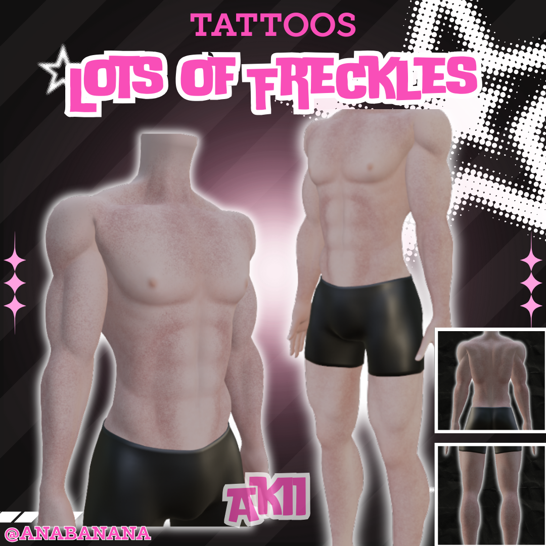 💄 Lots of Freckles Tatts | Akii
