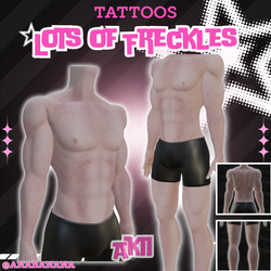 💄 Lots of Freckles Tatts | Akii