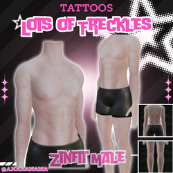 💄 Lots of Freckles Tatts | Zinfit Male