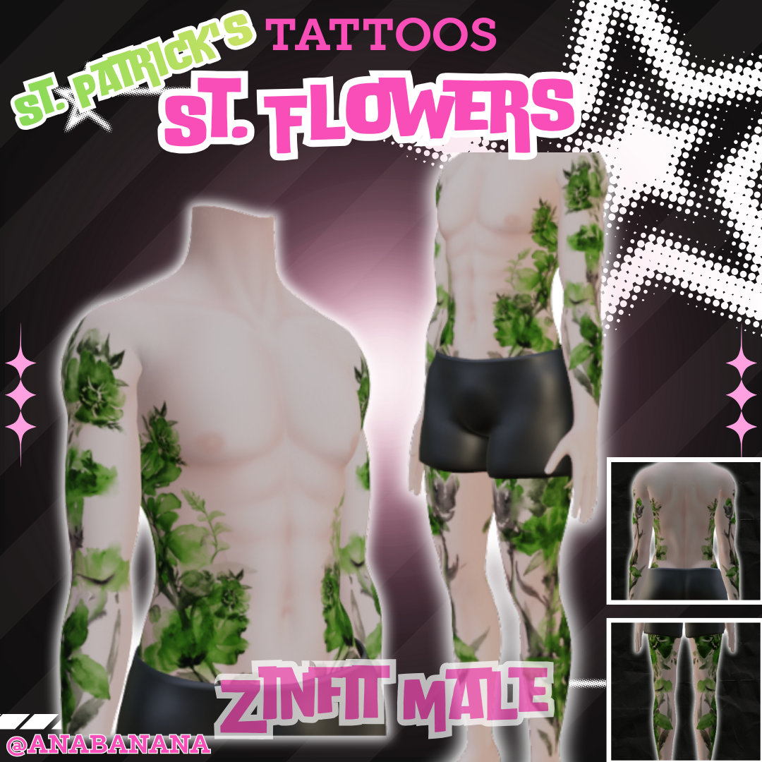 (J) :🌿 St. Flowers Tatts | Vrbase + Akii + Zinfit F/M