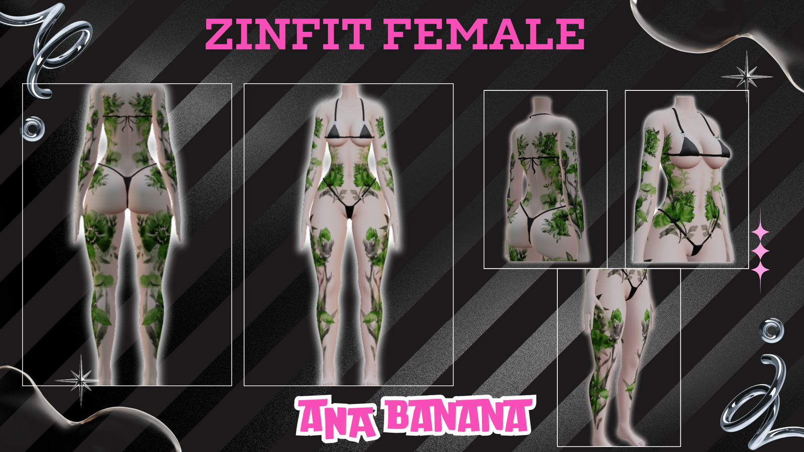 (J) :🌿 St. Flowers Tatts | Vrbase + Akii + Zinfit F/M