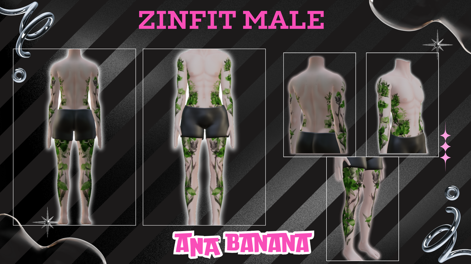 (J) :🌿 St. Flowers Tatts | Vrbase + Akii + Zinfit F/M