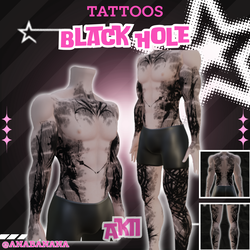 🌌Black Hole Tatts | Akii