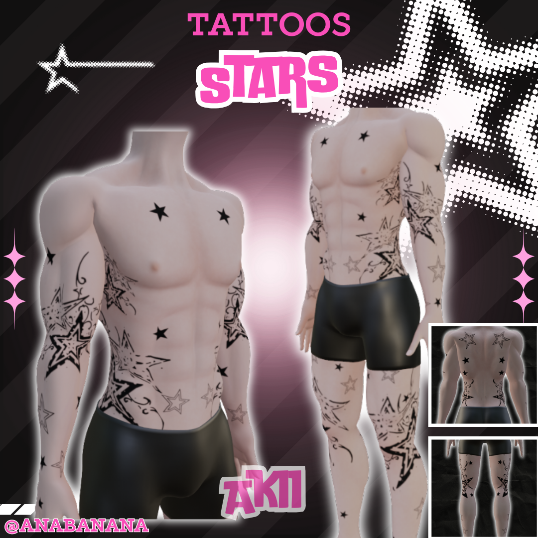 ⭐ Stars Tatts | Akii